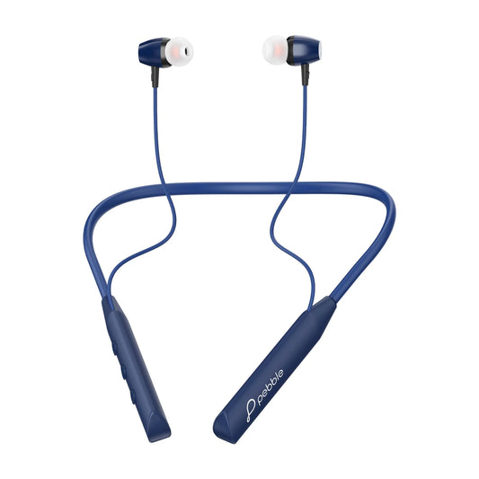 PEBBLE:Neckband:PWN102 FLEX BUZZ (BLUE)