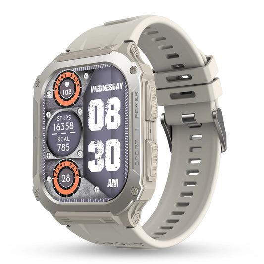 PEBBLE:SMART WATCH (C):PFB205 BRAVO ( MILITART GREY )