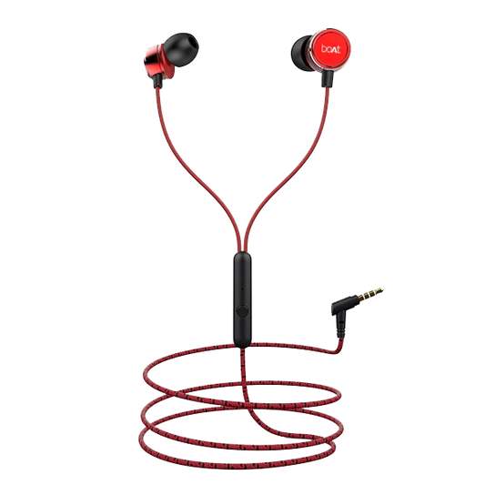 BOAT:HEADSET:BASSHEADS 172 (RED)