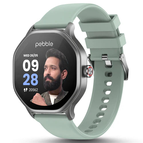 PEBBLE:SMART WATCH (C):PFB205 BRAVO ( FOREST GREEN )